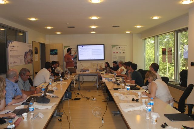 NAT-RES kapasite geliştirme programına katılan Türkiye, Yunanistan ve Ukrayna ekipleri